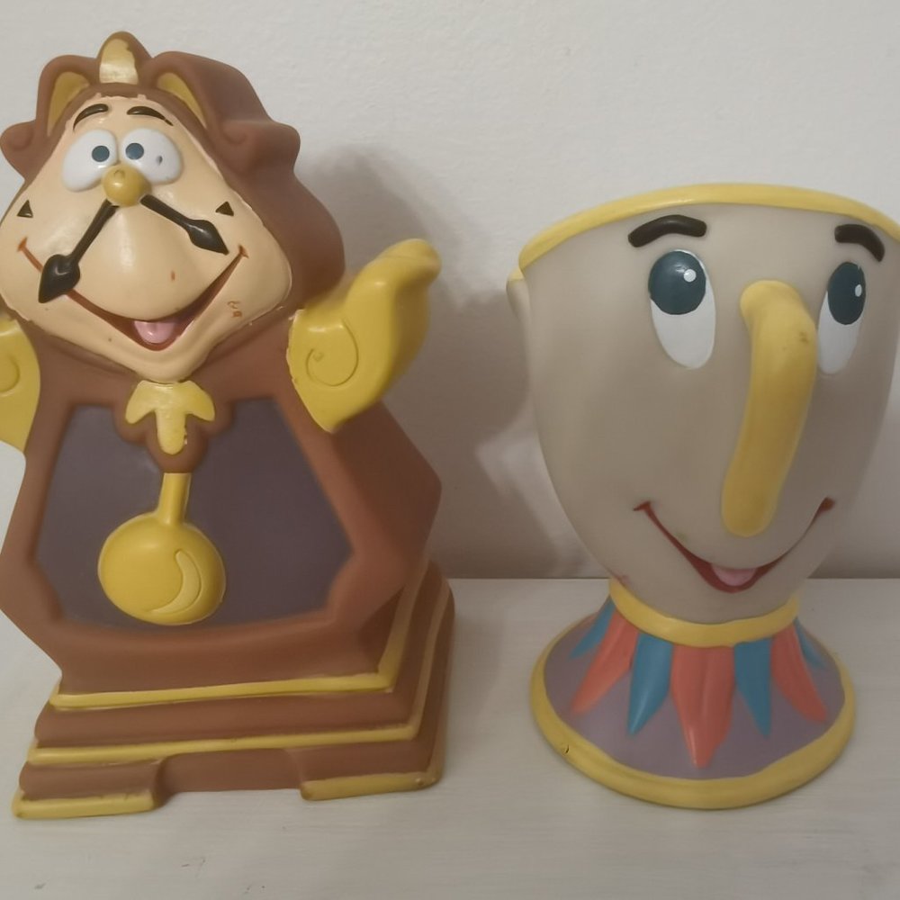 Beauty and the beast vintage toys